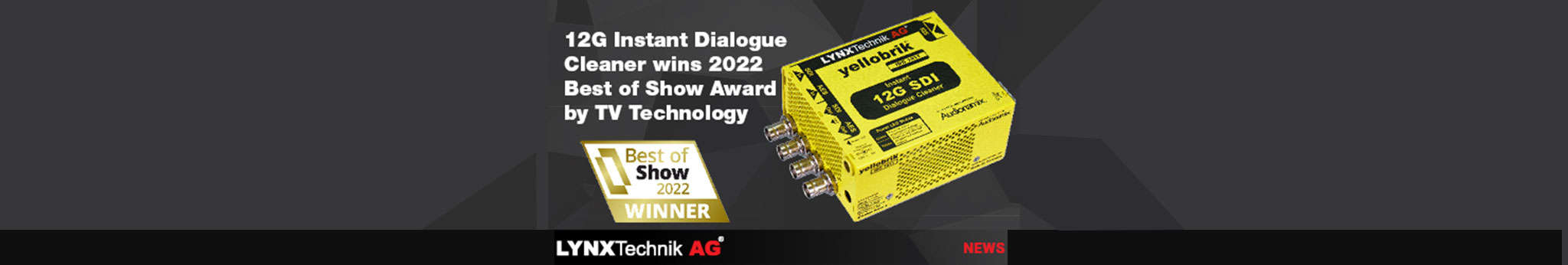 LYNX Technik Awarded Best In Show (2)