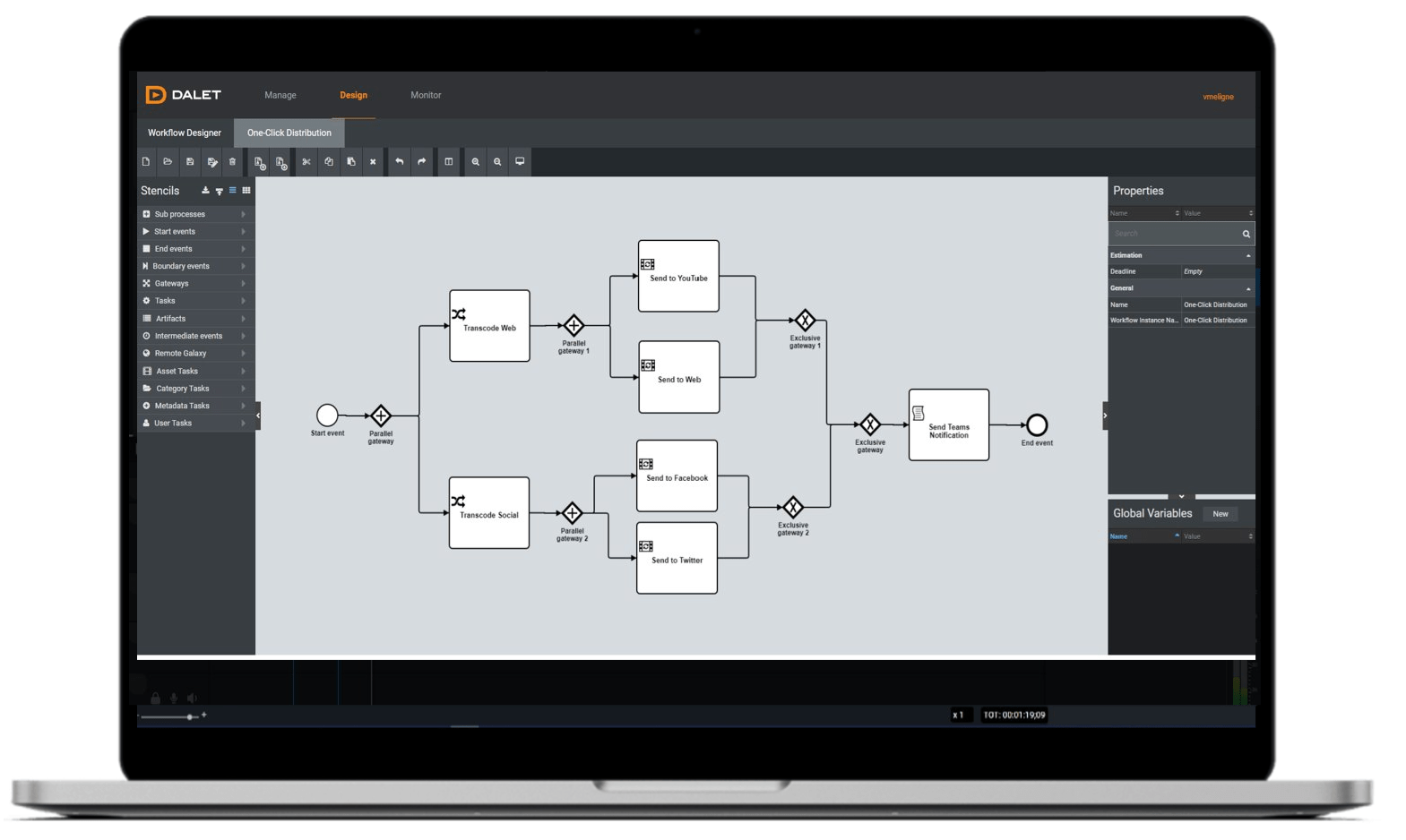 Pyramid BPM Designer Laptop 1 Min