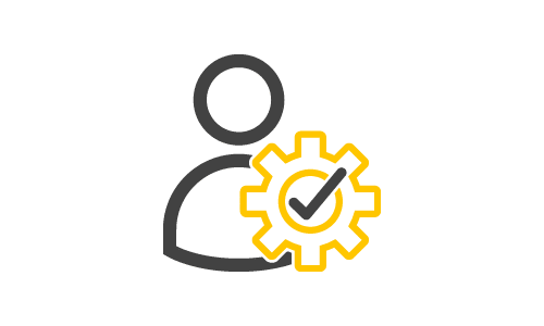 Permissions Grey And Yellow