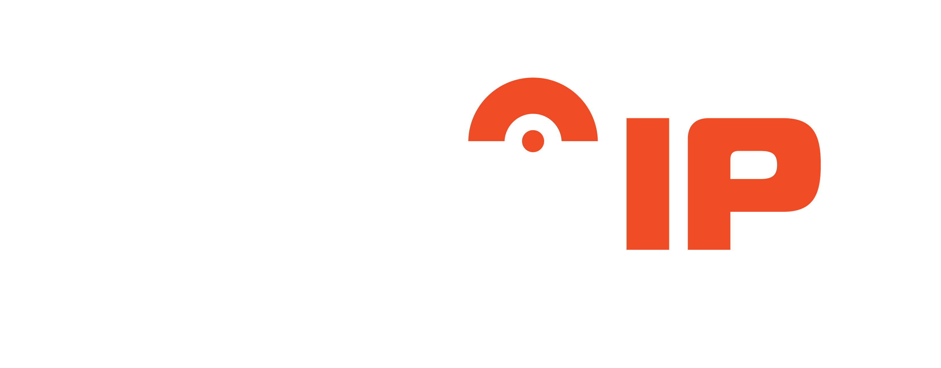 Easyip Logo White Orange 1X