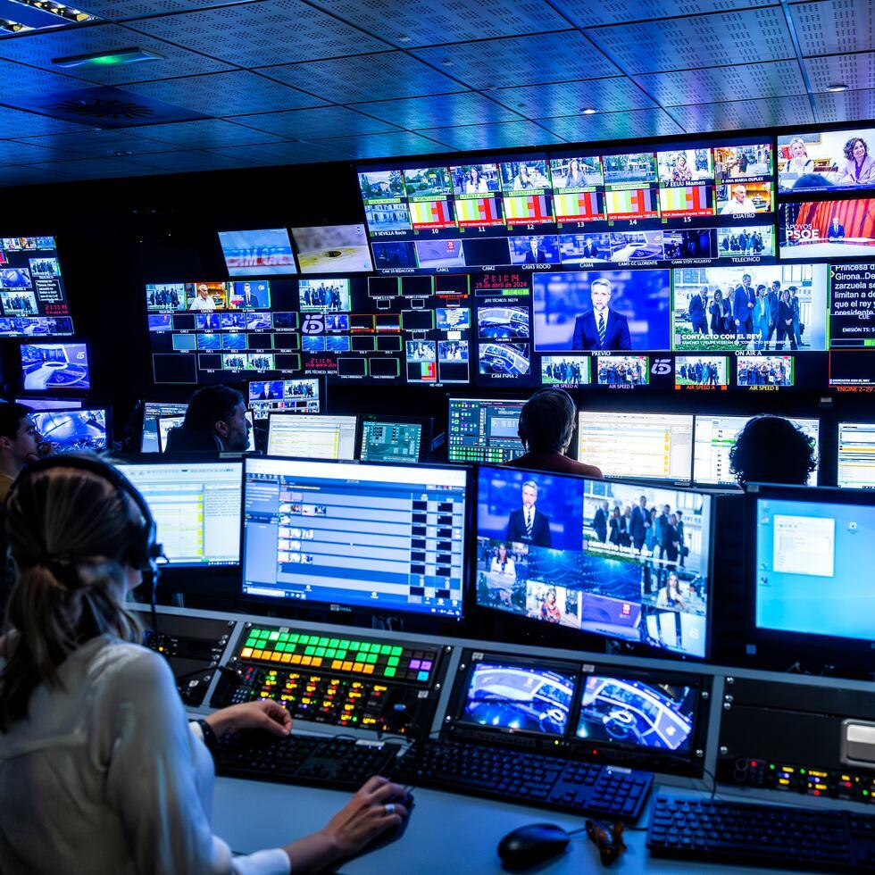 Broadcast e produção televisiva
