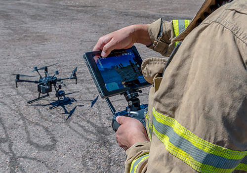 Firefighters, police forces, first responders, warfighters, and broadcasters must manage real-time audio-video and data information to empower real-time decisions.