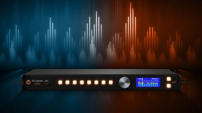 Vizrt releases its first dedicated NDI® audio connection solution, Viz Connect Audio